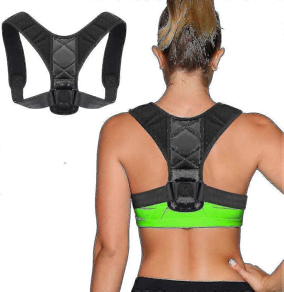 Posture Corrector, Straightener Compatible With Shoulder Strap Back Support And Shoulder Posture Cor