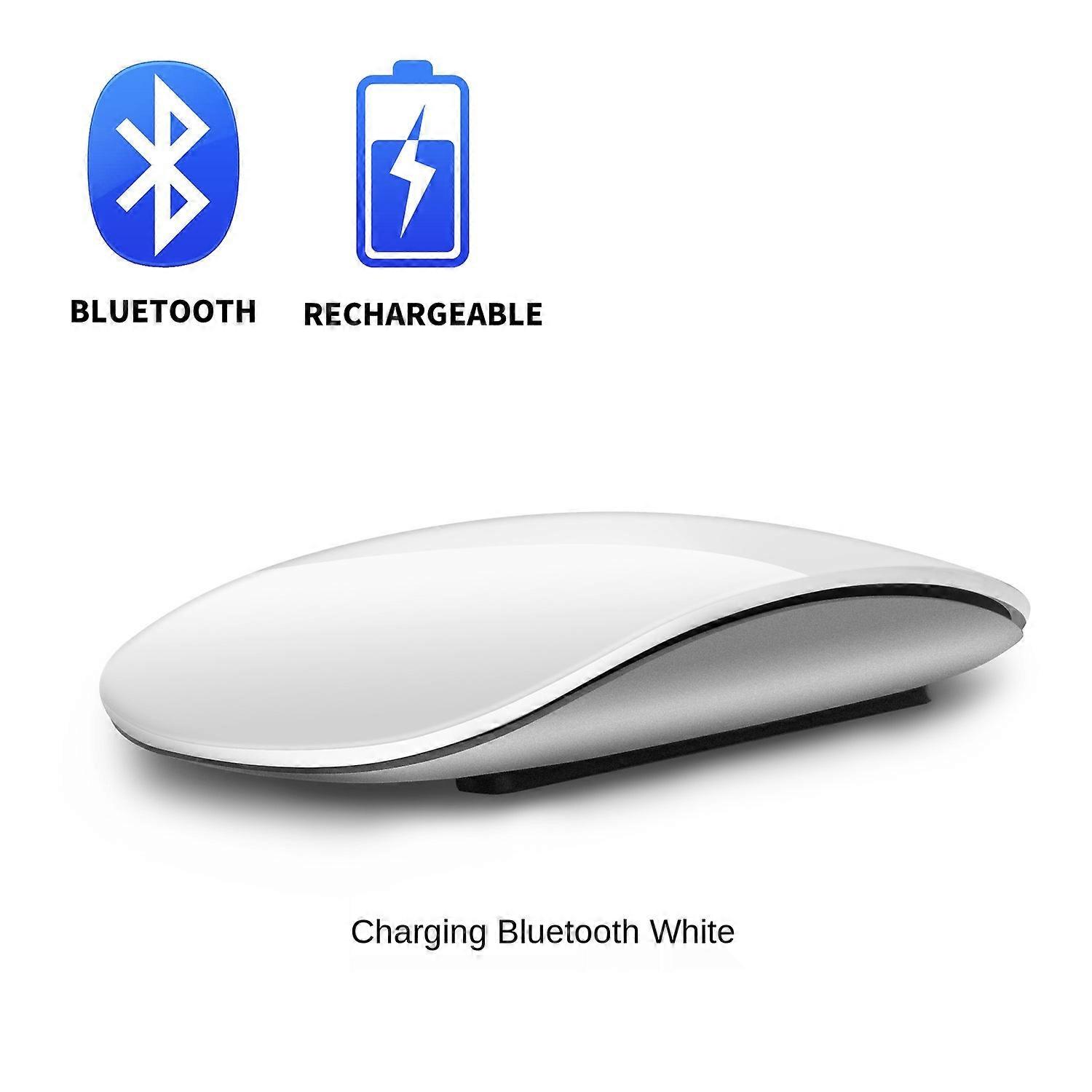 Wireless Mouse Bluetooth 5.0 Rechargeable Mouse Wireless Computer Silent Mice Ergonomic Mouse Optical Mice For Apple Mac PC iPad