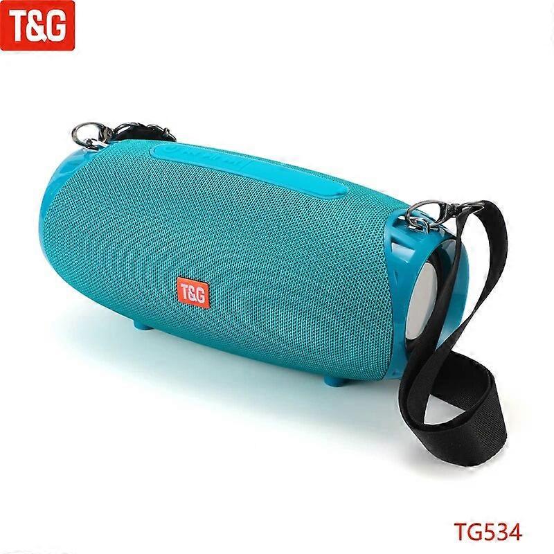 T&G TG534 Portable Bluetooth Speaker Wireless Bass Column Waterproof Outdoor USB Speakers Support AUX TF Subwoofer Loudspeaker