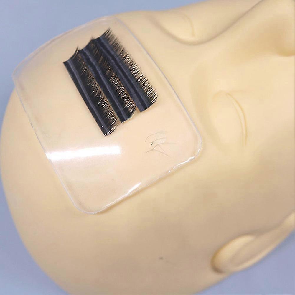 1x Silicone Eyelash Pad Holder False Lashes Extensions Tray Reusable