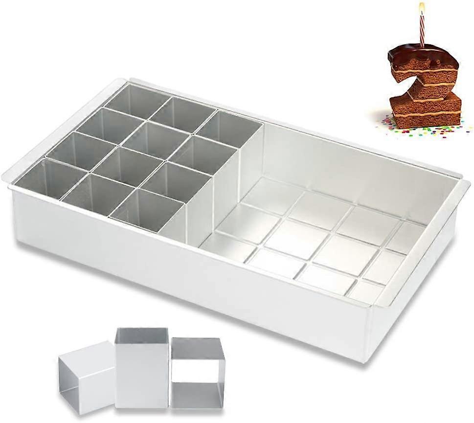 Aluminium bageform, tal bageform, tal bageform, stor til jubilæum, bryllup, birt