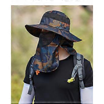 Chapeau De Pêcheur ATSNOSH Réglable - Protection UV, Séchage Rapide | Safari, Randonnée, Voyage