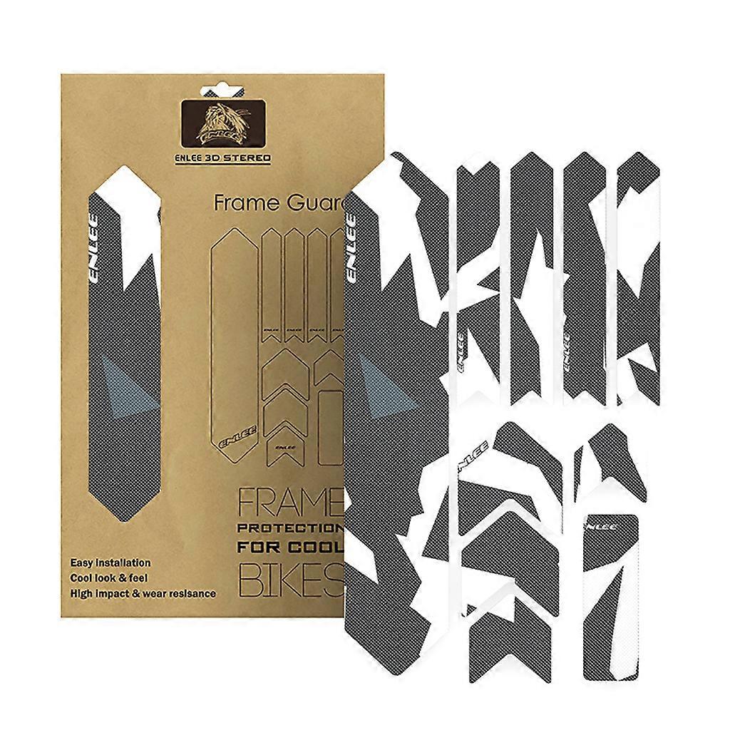 Protective Stickers Set Bicycle Frame Tape Guard High Impact Frame Guard