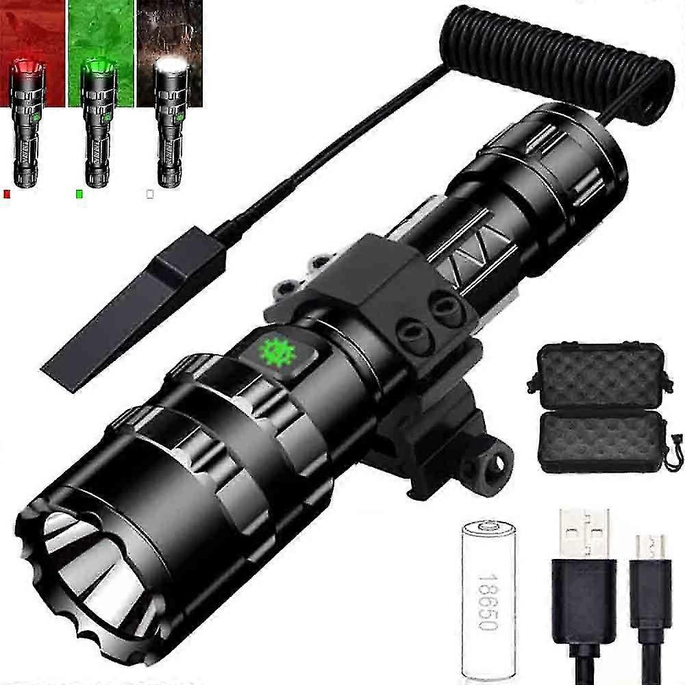 Mini Led Rechargeable Flashlight Long-range Waterproof Aluminum Alloy