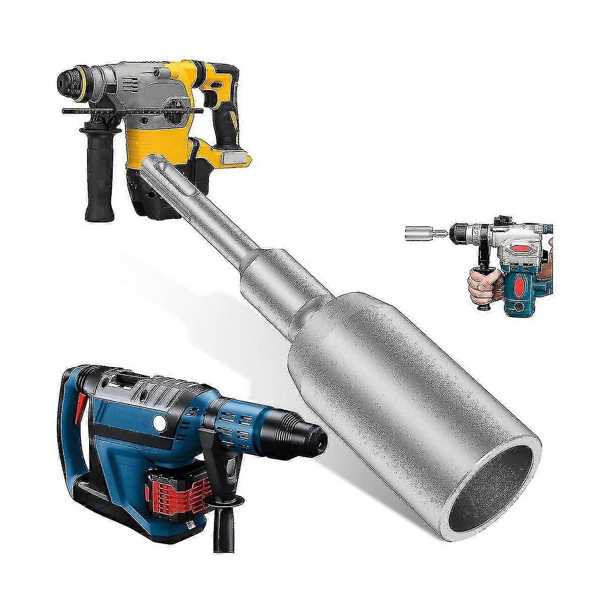 thumbnail image 2 of Aqur2020 Heavy Duty Ground Rod Driver - SDS Plus Compatible Tool For T Posts & Unistrut Installation 2 of 11