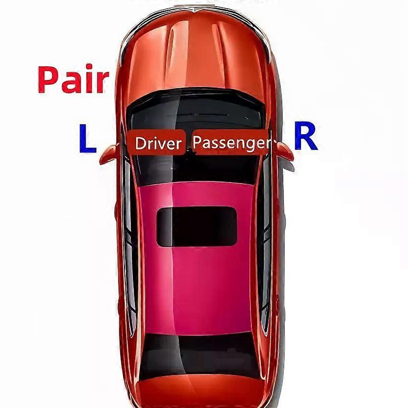 Car blind spot heating lens for Cadillac XT4 XT5 XT6 left border blinding mirror lens rear view mirror anti-blinding lens