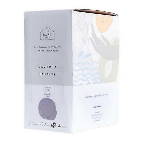 The Bare Home At-Home Refill Box Laundry Detergent Lavender & Sage, 3 Litres (Case Of 3)