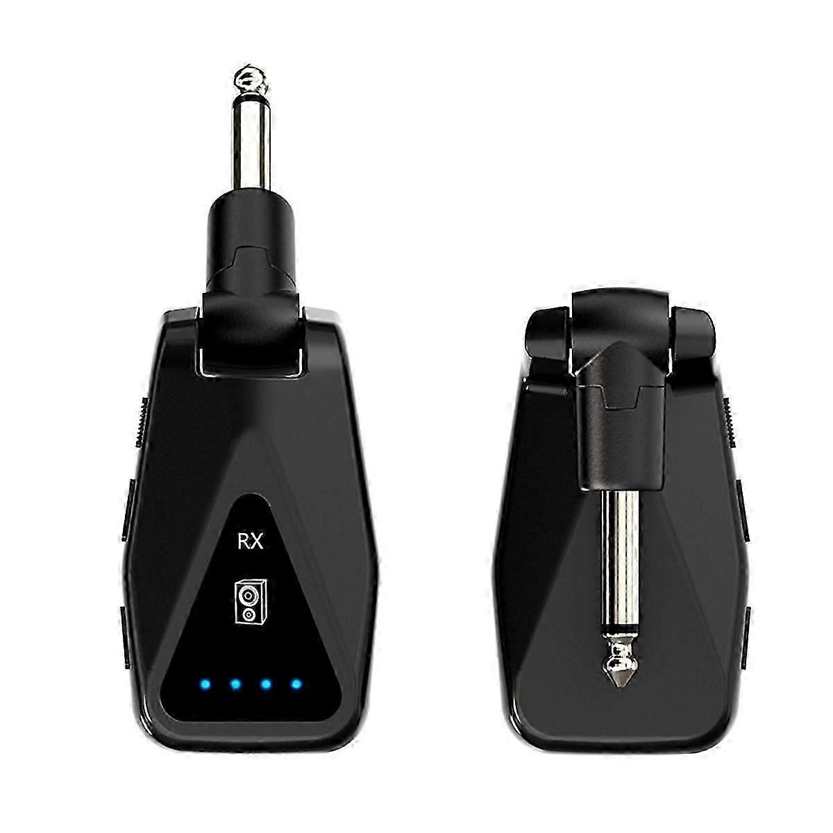 UHF Gitarrenmikrofonsystem Drahtloser Gitarrensender Empfänger für E-Gitarre Plug & Play für Studio