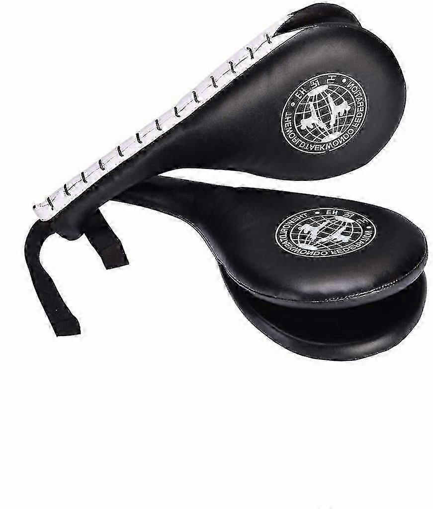 2 Pcs Kick Target Pads Taekwondo Karate Practice Equipment Punch Padsblack