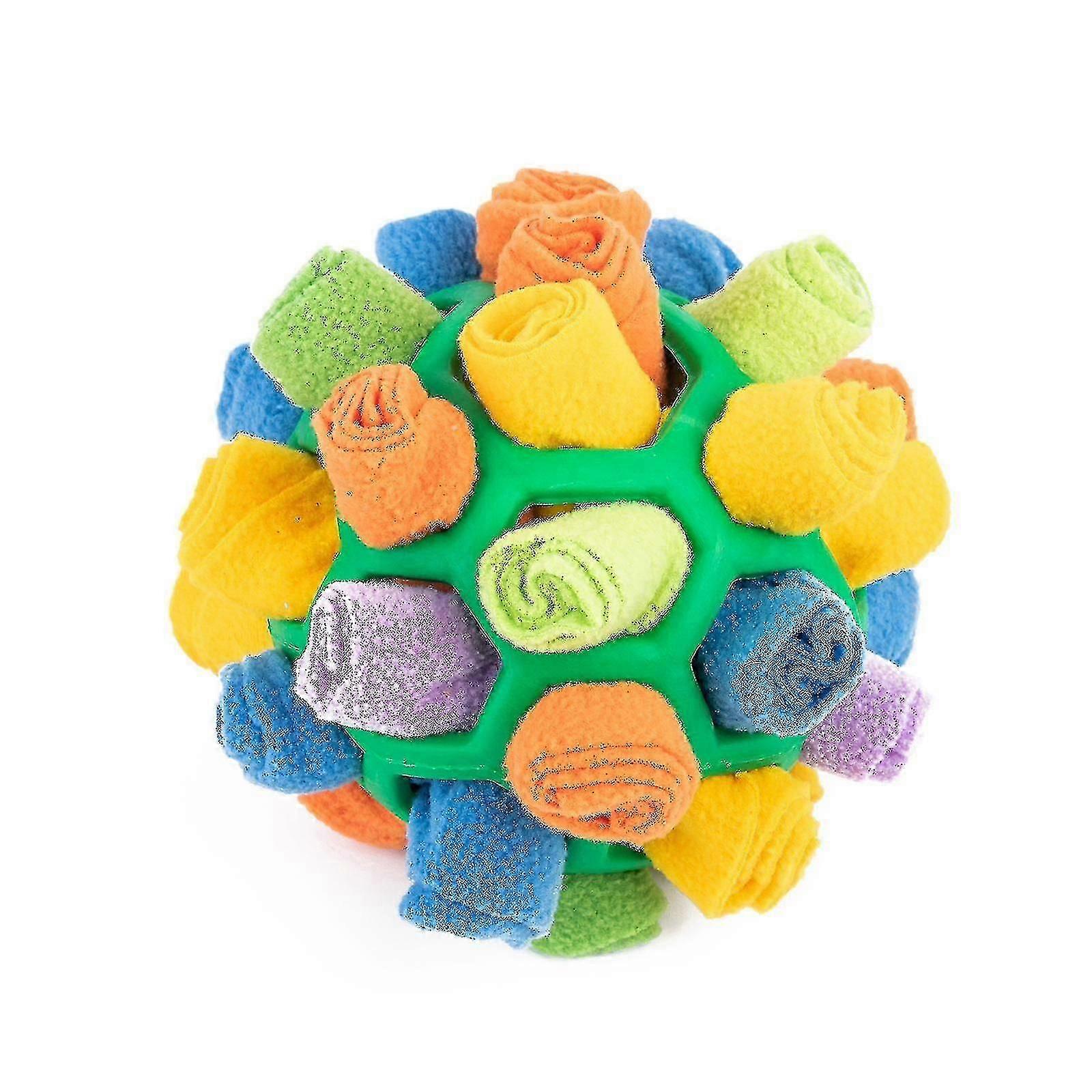 Interactive Dog Puzzle Toys Encourage Natural Foraging Skills Portable Pet Snuffle Ball Toy Slow Feeder Training