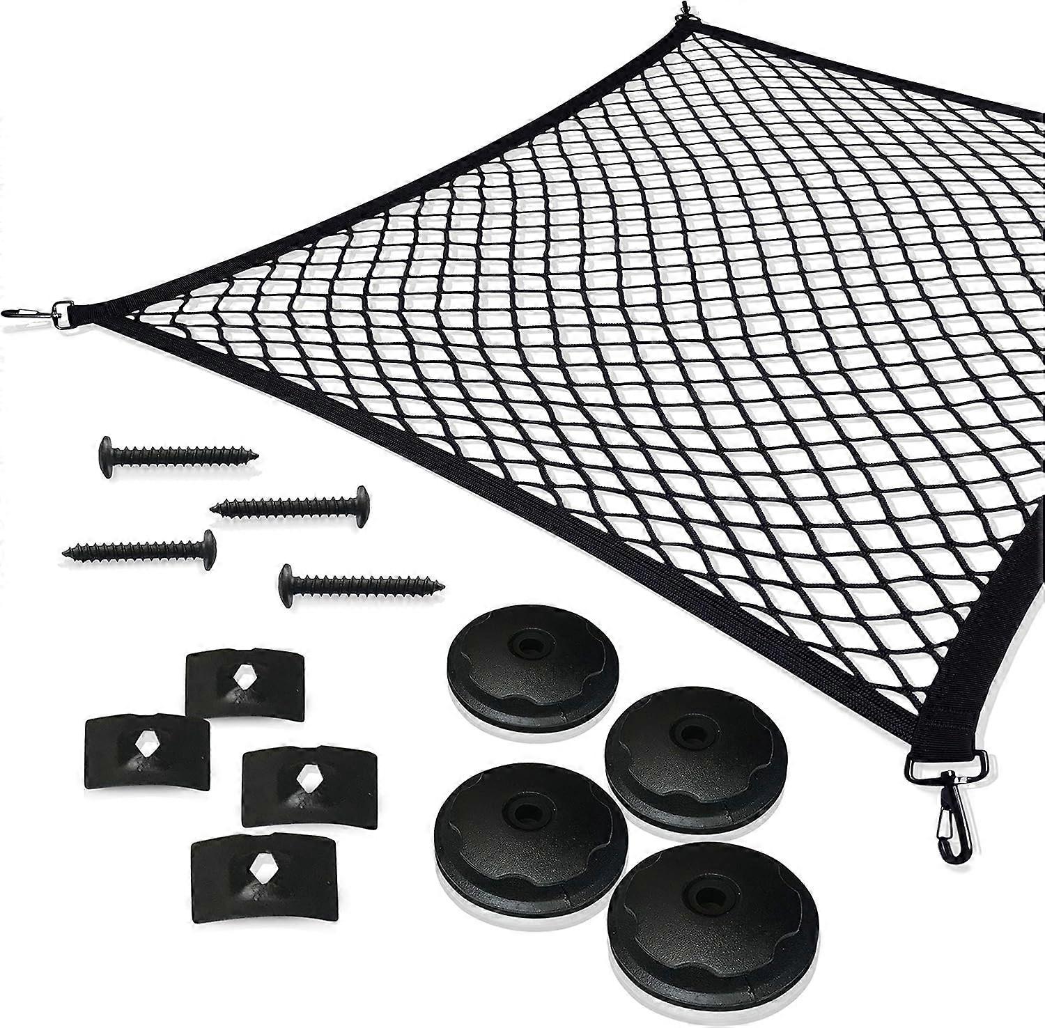 Filet de bagages de voiture Filet de coffre en nylon élastique Filet de séparation de protection