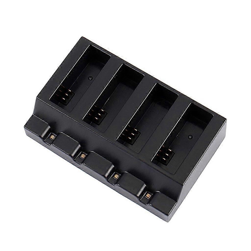 4 In 1 Port USB Battery Charger For Parrot Minidrones Rolling Spider Mambo Drone  Black