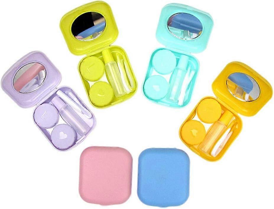 6-Pack Travel Kit Contact Lens Case Holder