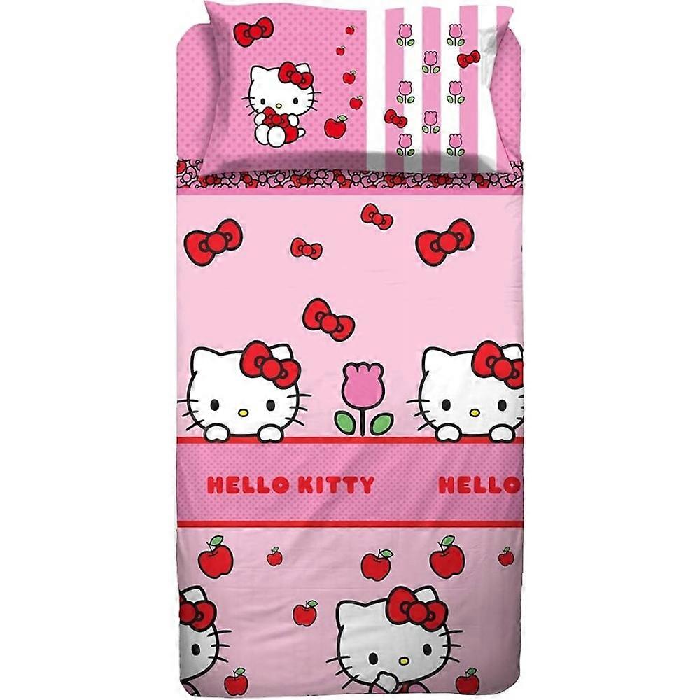 Hello Kitty Single Bed Sheets Set