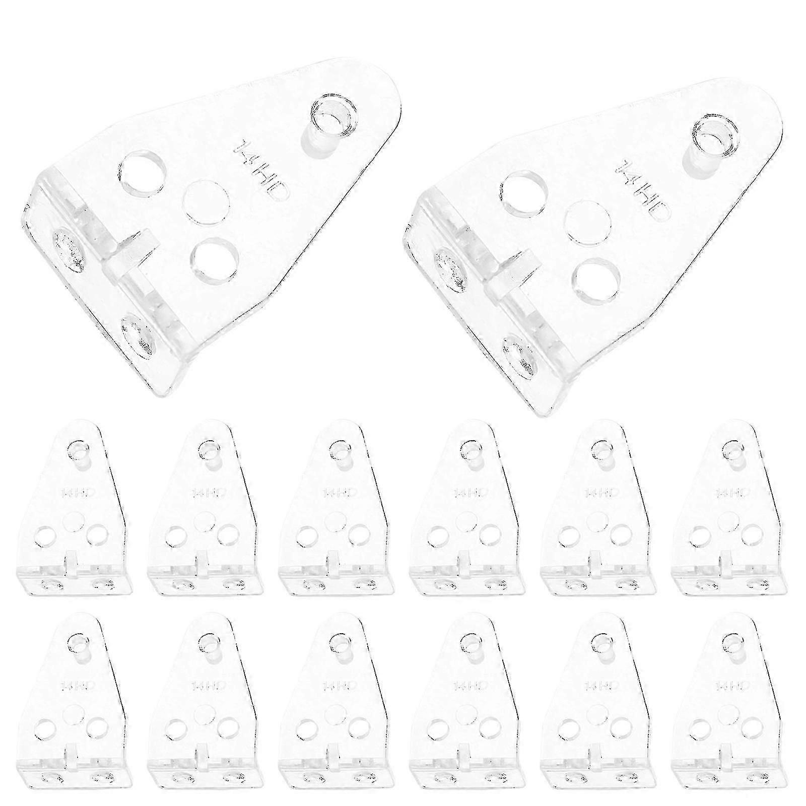 40Pcs Blind Hold Down Brackets Venetian Blind Fixing Hooks Curtain Accessories