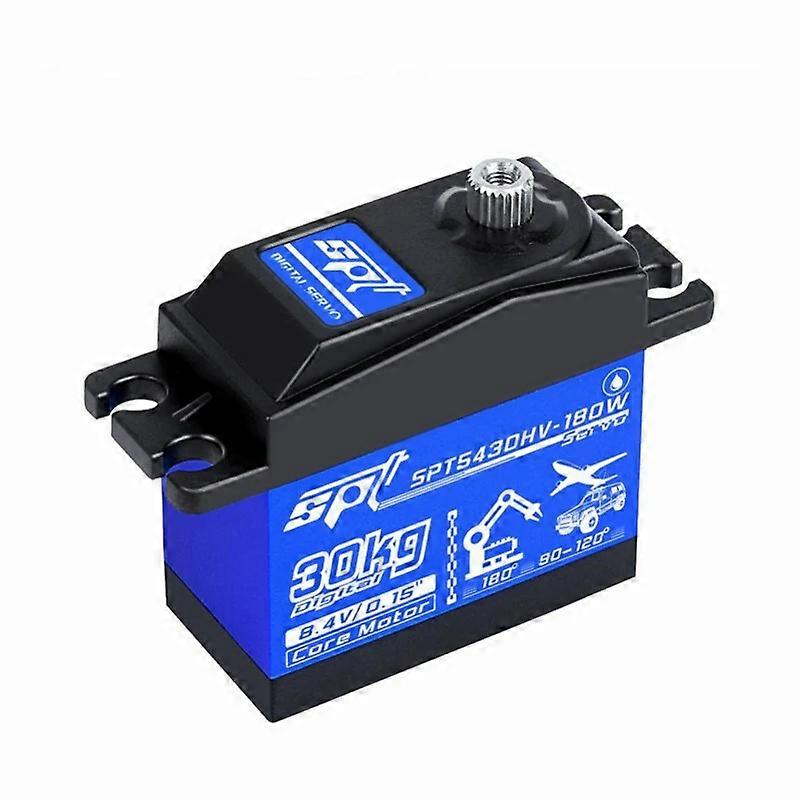 SPT SPT5430HV-180/180W 30kg Large Torque Waterproof Metal Gear Digital Servo for Fixed-Wing /Drift R