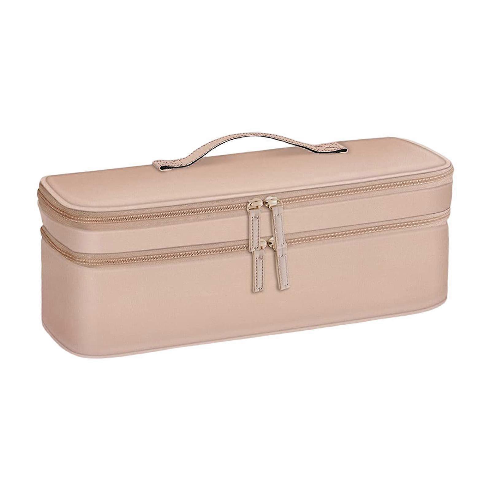 Double Layer Travel Carrying Case Toiletry Bag for Styler Travel Bathroom