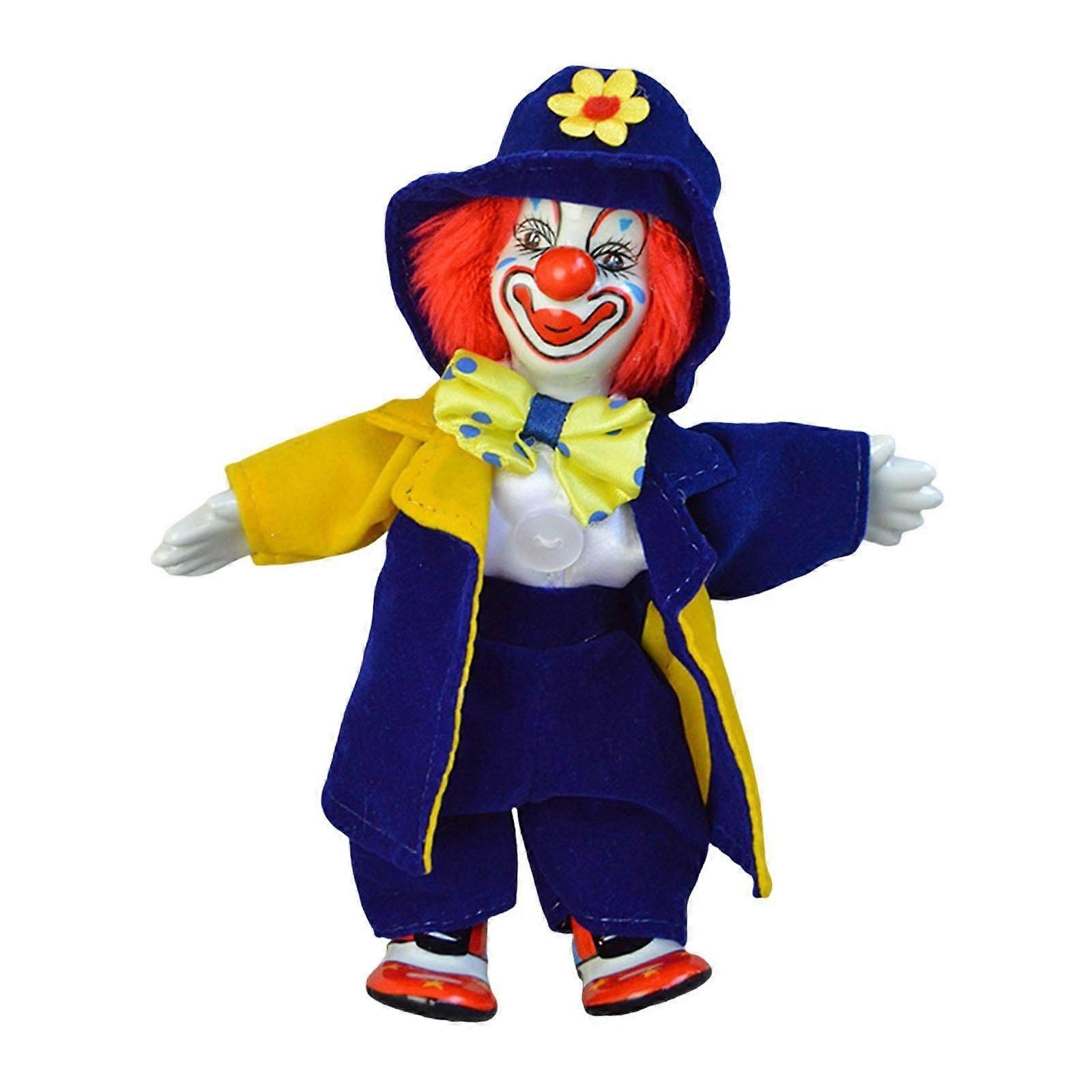 Zirkus Clown Puppe Figur Tischplatte Ornament für Kamin Schreibtisch Esstisch