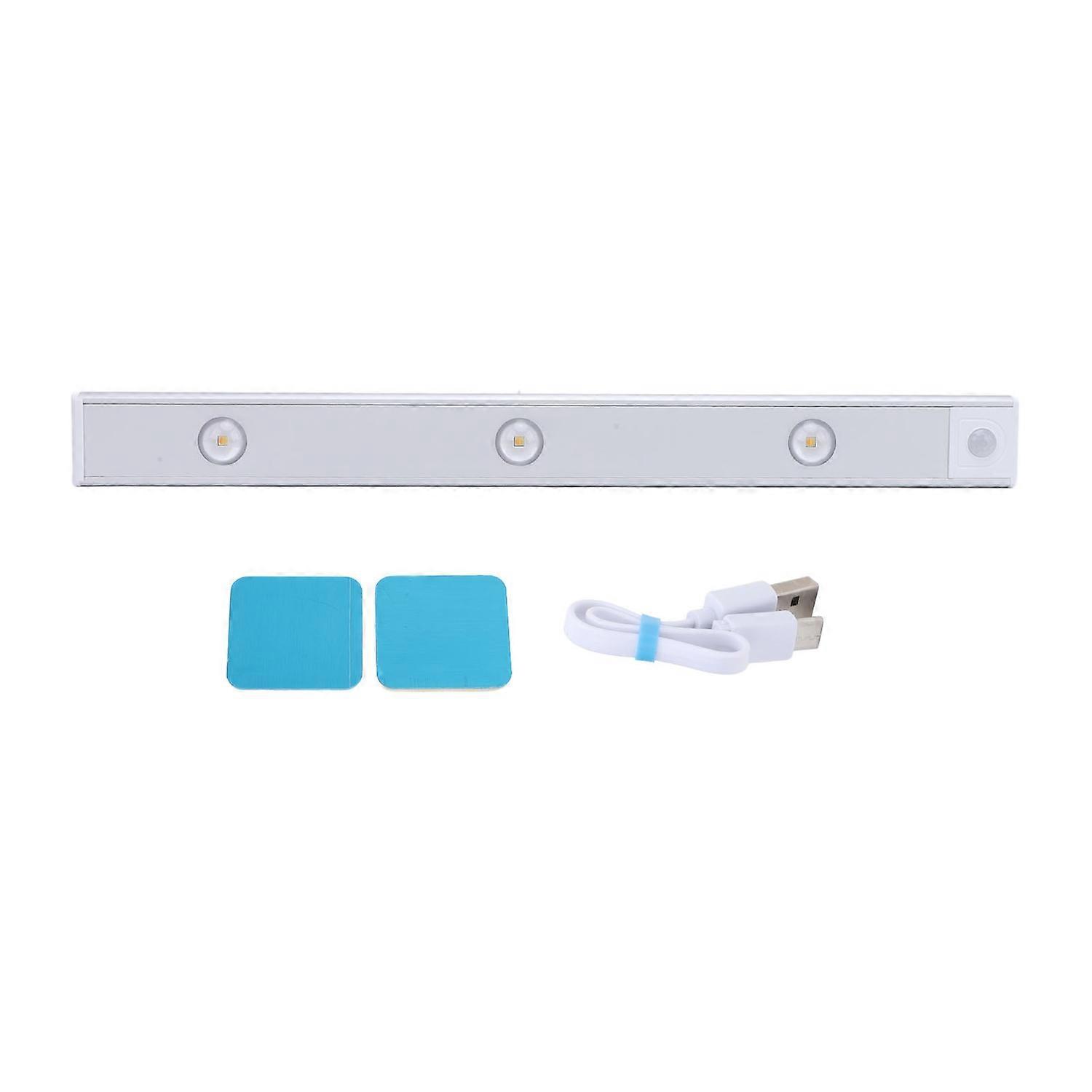 40cm Human Body Sensor Cabinet Light Self Adhesive Under Cabinet Light Magnetic Rechargeable Led Lig