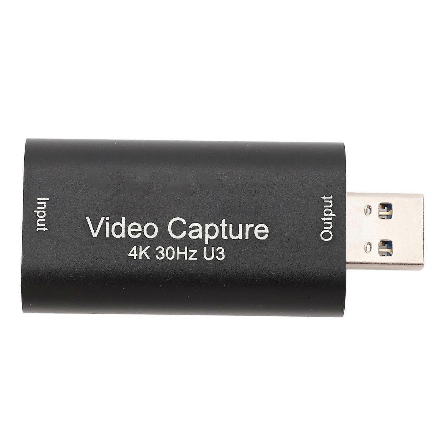 USB 3.0 Video Capture Card Professional 4K 30Hz 1080P 60Hz Capture Card for Games Live Streaming for