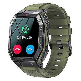 Outdoor-Smartwatch Bluetooth-Anruf Herzfrequenz Blutdruck Blutsauerstoff Stoppuhr Musik Multisport-Modus-Uhr