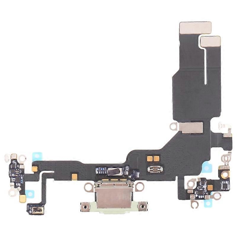 For iPhone 15 OEM Disassembly Dock Connector Charging Port Flex Cable Replacement-Green