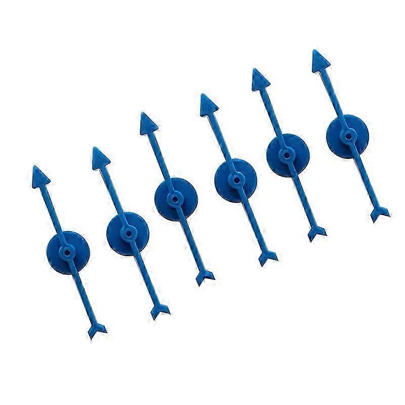 2025 6pcs Spinner 10CM πλαστικά περιστρεφόμενα αξεσουάρ παιχνιδιών παιχνιδιών επιτραπέζιων παιχνιδιών δείκτη βέλους DIY