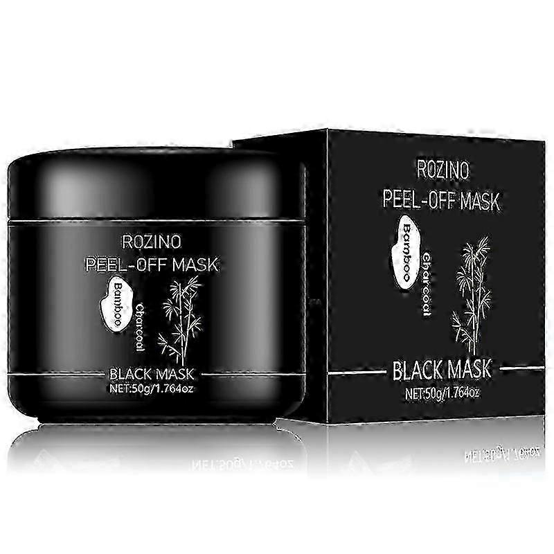 Blackhead Remover Mask, Peel Off Face Mask, Bamboo Charcoal Peel Off Black Mask, Deep Cleansing Facial Mask, Facial Purifying and Clean Blackhead Face