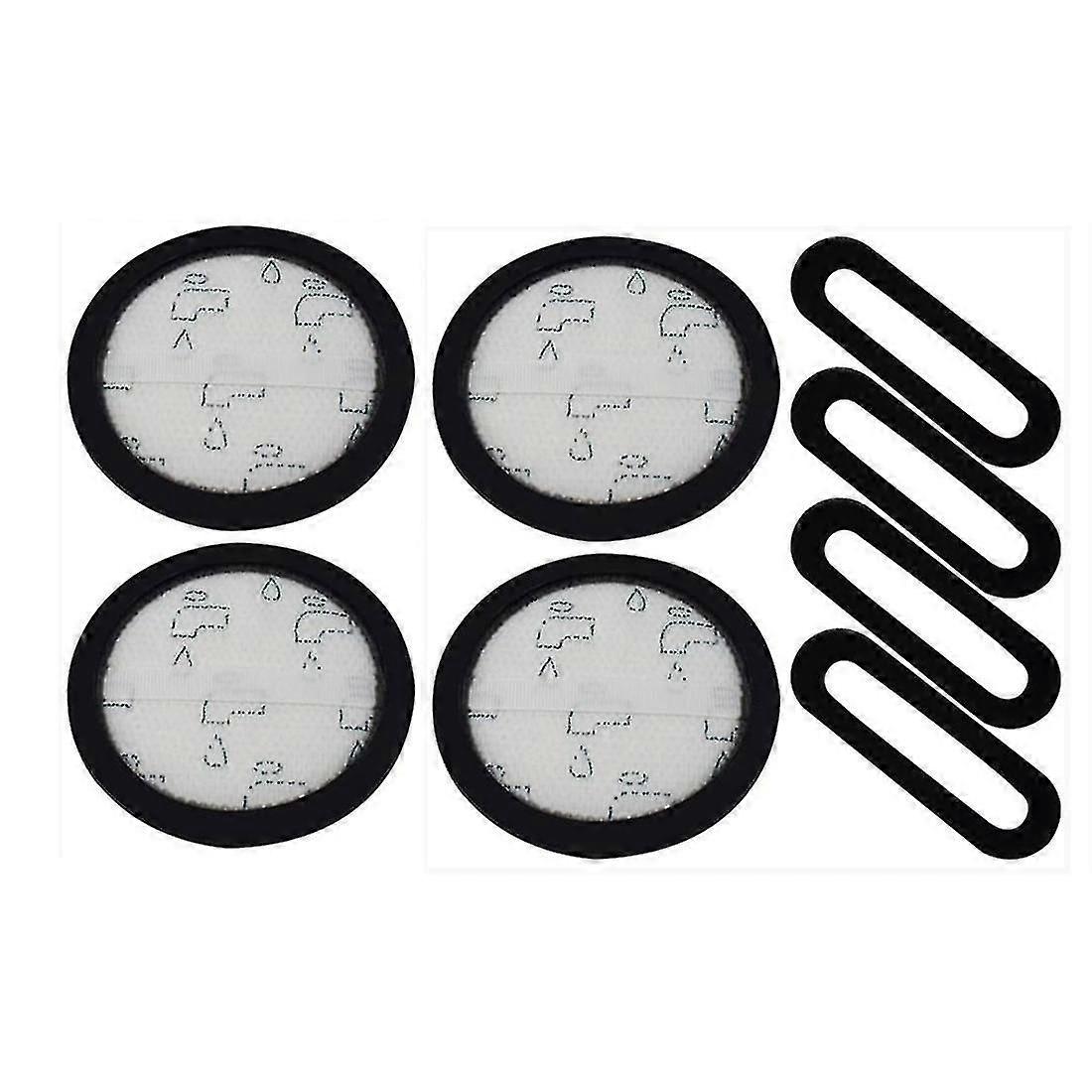 4 Pack Replacement Pre Filters & Post-motor Foam Filters For Eureka