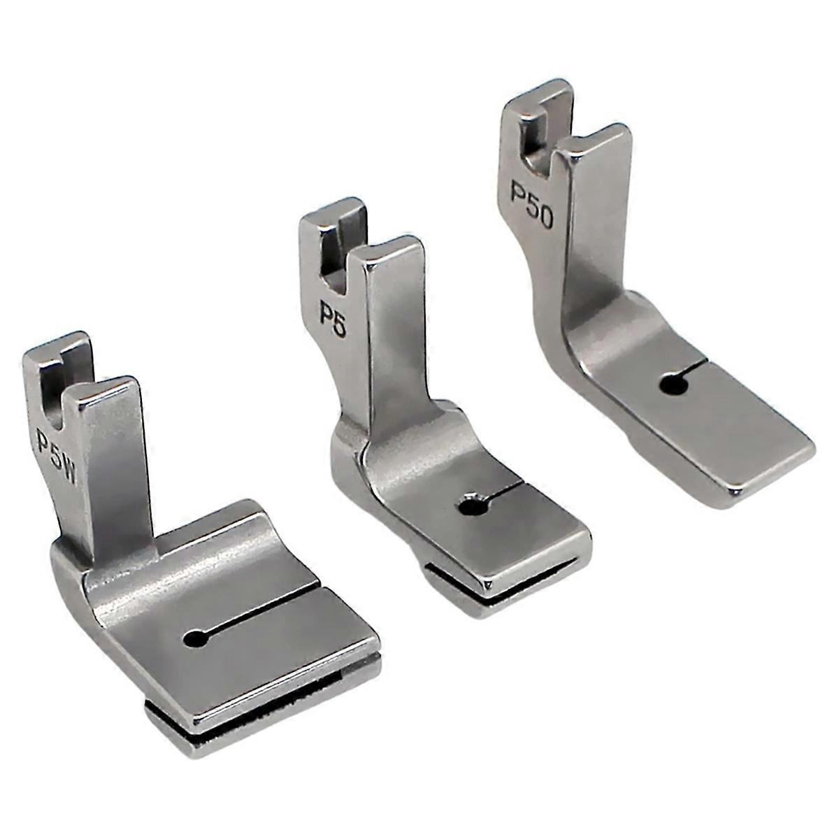 3 PCS Shirring Presser Foot P5 P50 P5W for Industrial Sewing Machine