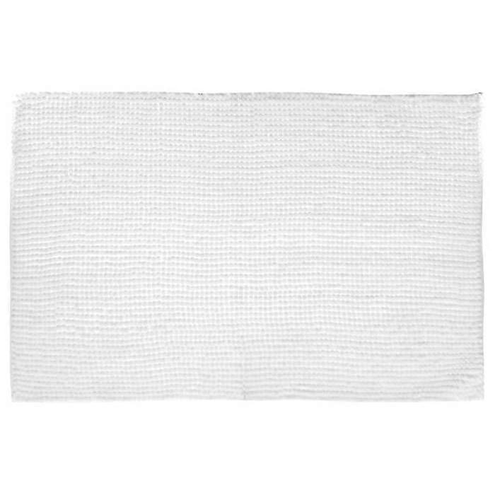 5five - χαλάκι μπάνιου 50x80cm "colorama" λευκό
