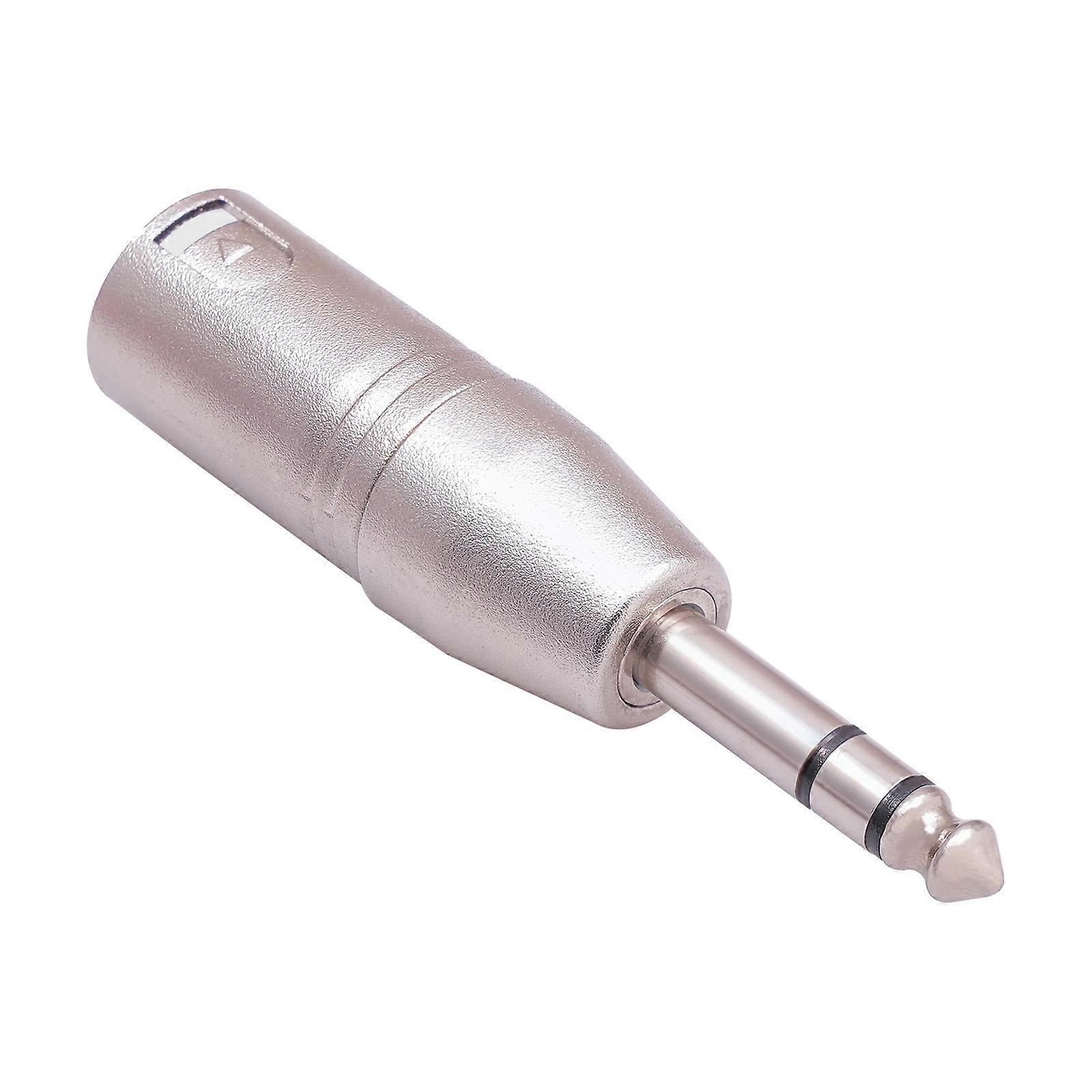 LZ1180 6,35 mm 1/4 TRS samec na XLR 3pin adaptér samec