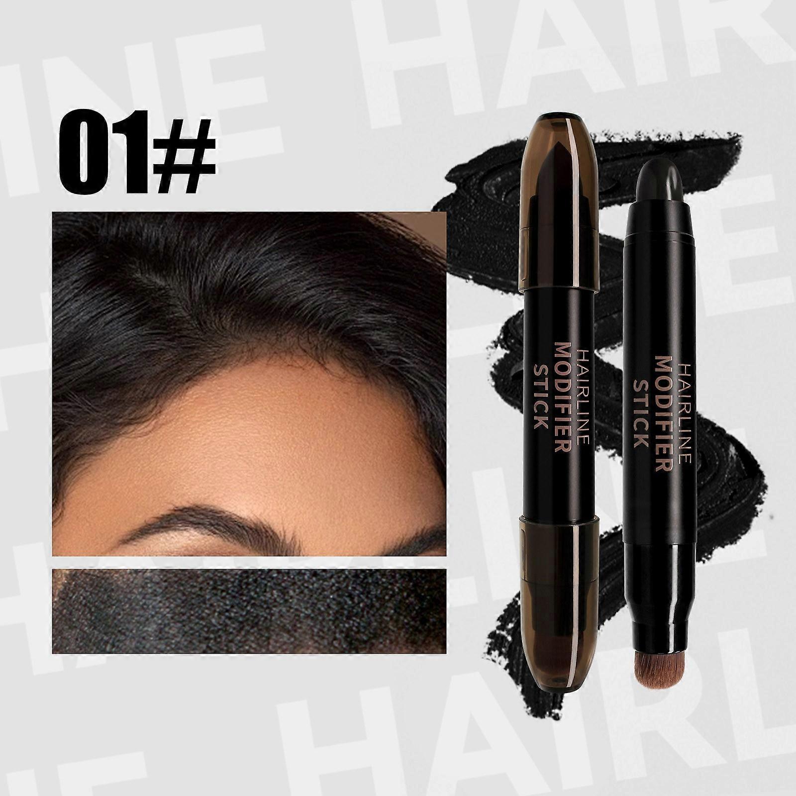 Double Hairlines Pen With Brush Head Shadow Rod Multi-functional White Fills Color Pen Full Coverage