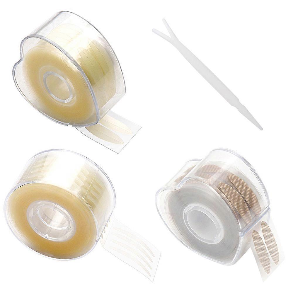 3pcs Invisible eye patch Portable single sided double eyelid tape Self adhesive eye patch