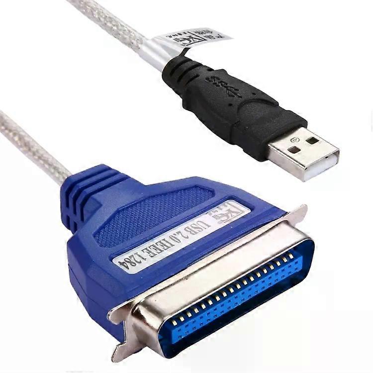 USB 2.0 to Parallel Printer Adapter Cable-36 Pin,1m Length,