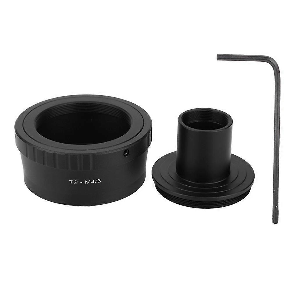 Metal Microscope Eyepiece Adapter Ring for Olympus M4/3 Cameras - 23.2mm to M42