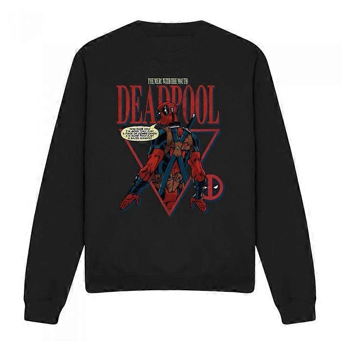 Deadpool Unisex Adult Cover Candy Sweatshirt