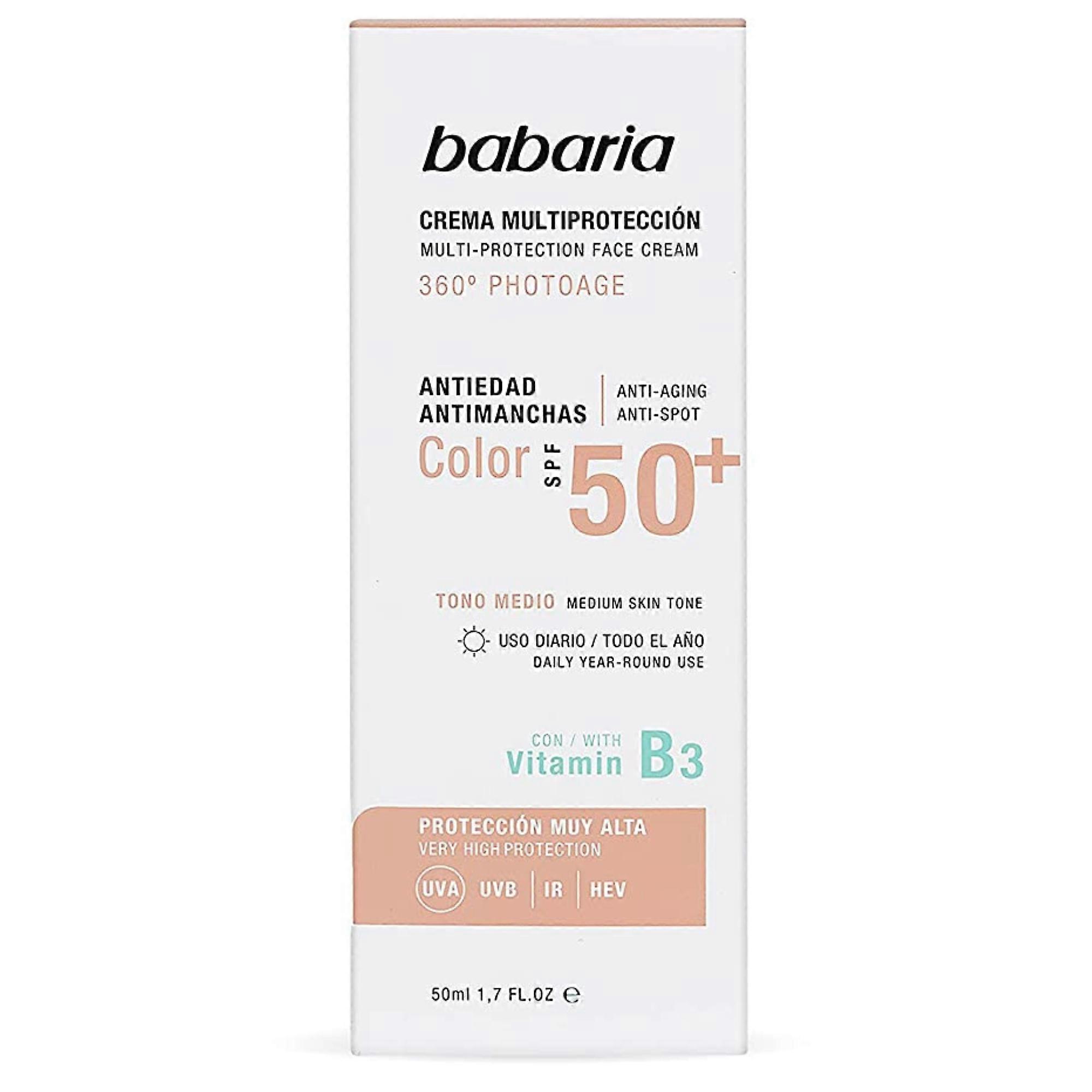 Babaria Multi-Protection arckrém közepes SPF50