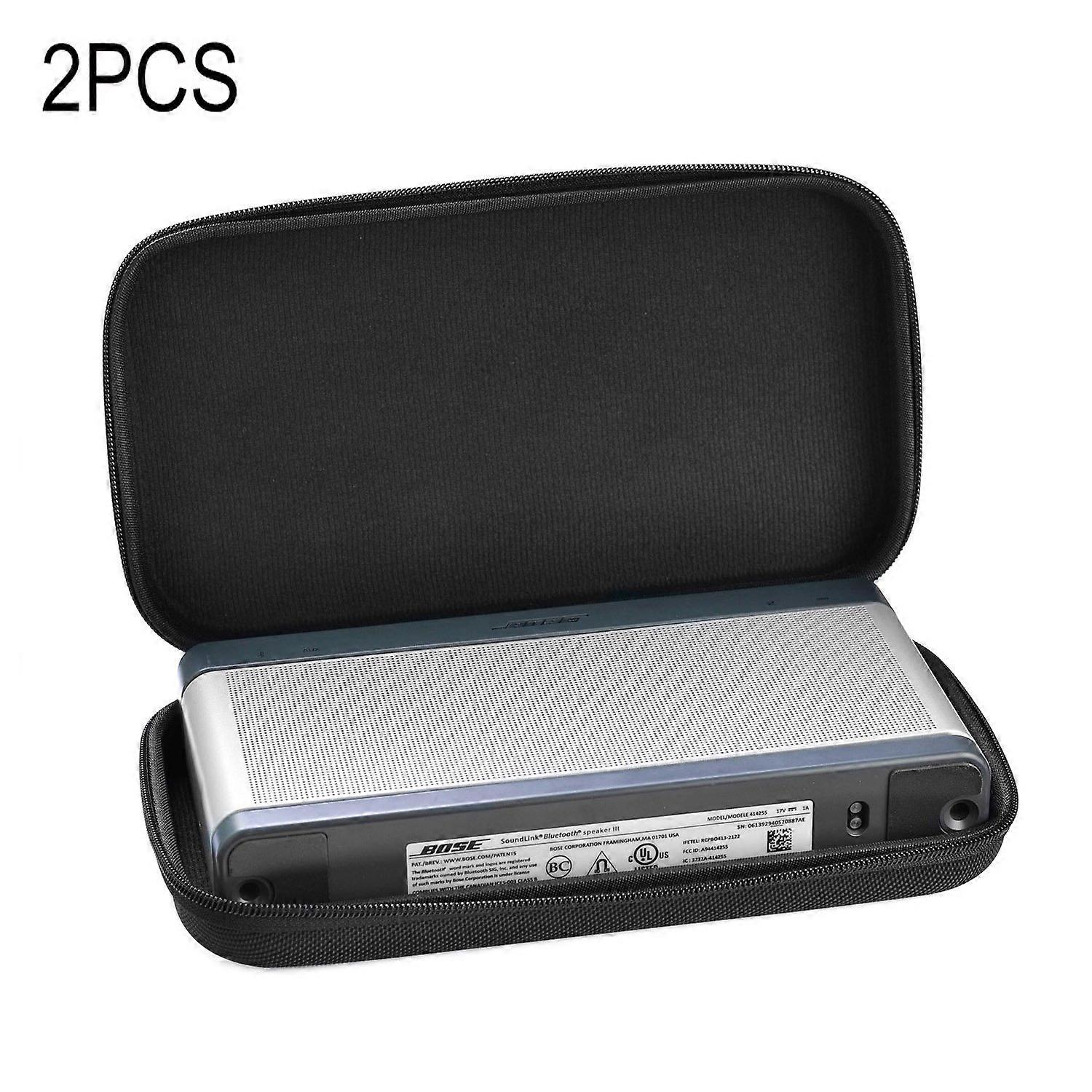 2 PCS Bluetooth Speaker Storage Bag For Bose Soundlink 3