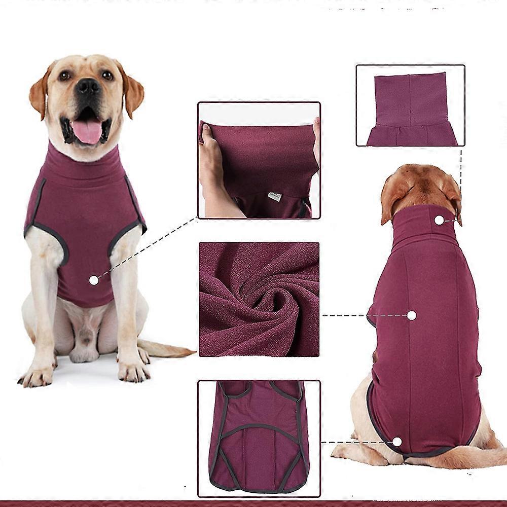 Disfraz de mascota jersey de algodón---Borgoña---L