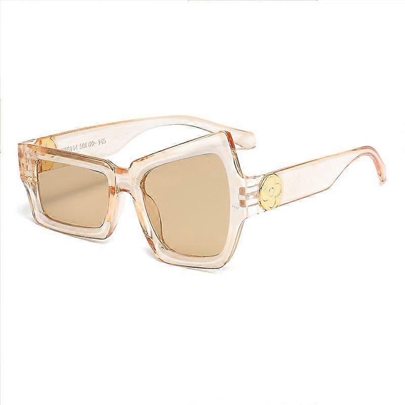 2022 New Punk Sunglasses Eyebrow-raising Funny Sun Glasses Irregular Glasses Unique Personality Oversized Square Eyewear