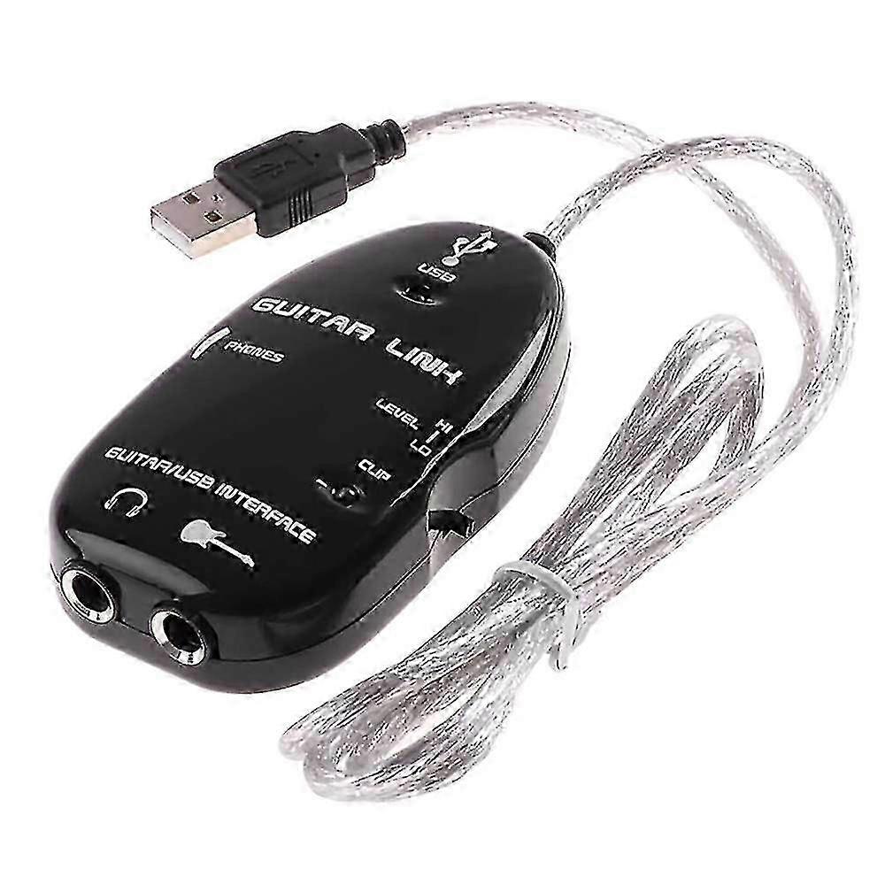 USB to Guitar Cable for PC Recording, Audio Interface