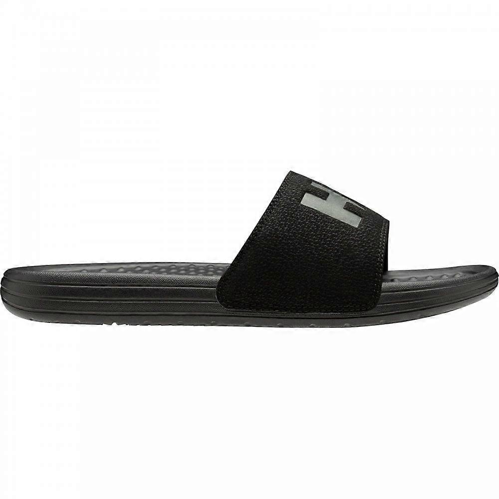 Helly Hansen H/H Slides Dam | Svart/Gunmetal | Funktionella och moderiktiga badtofflor för dam