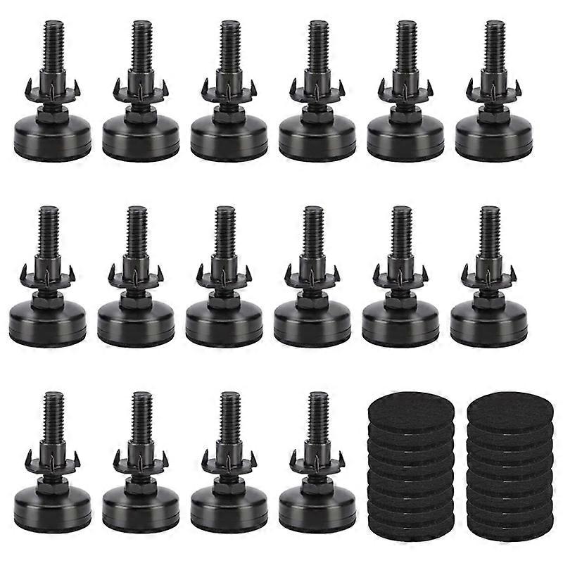 Adjustable Leg Levelers for Cabinets Sofa Tables Chairs Raiser