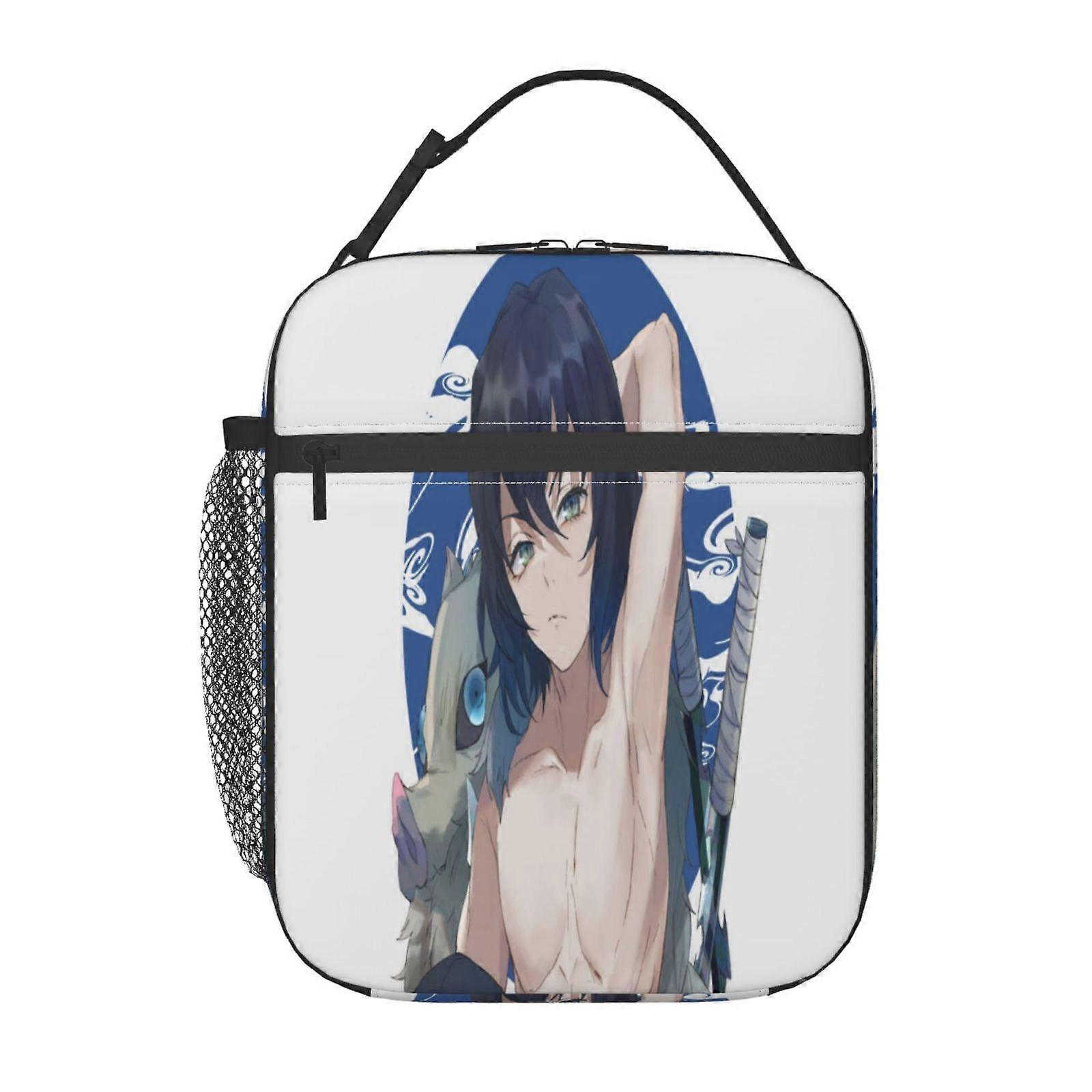 u177 YAIBA Lunch Bag 2-Piece Set (Large+Small), Coordinating Colors with Shared Ice Pack, Family Meal Prep Solution i177