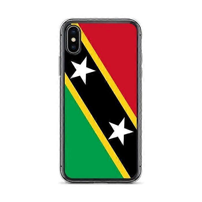 Saint Kitts and Nevis Flag Phone Case - iPhone X