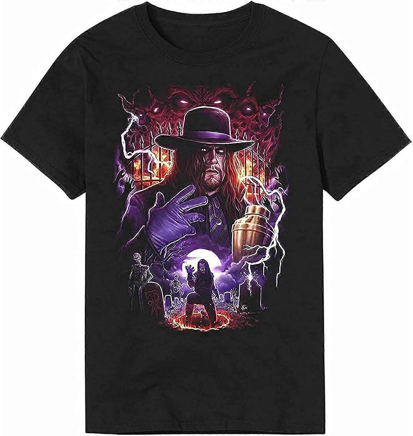 Tricou Undertaker Hell's Gate Negru