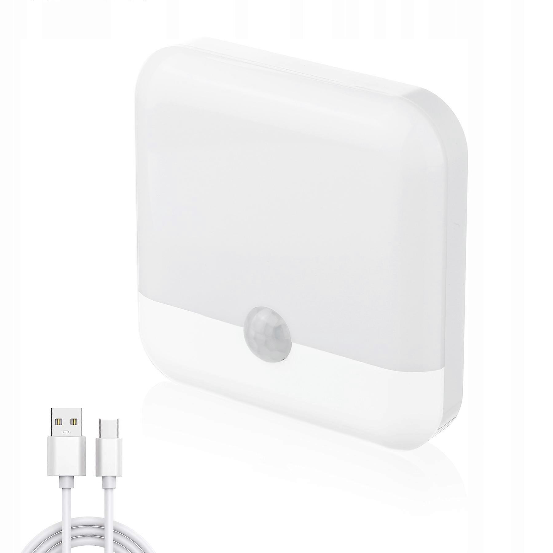 Wireless Led Night Lamp With Motion Sensor Auto Battery Usb Cable