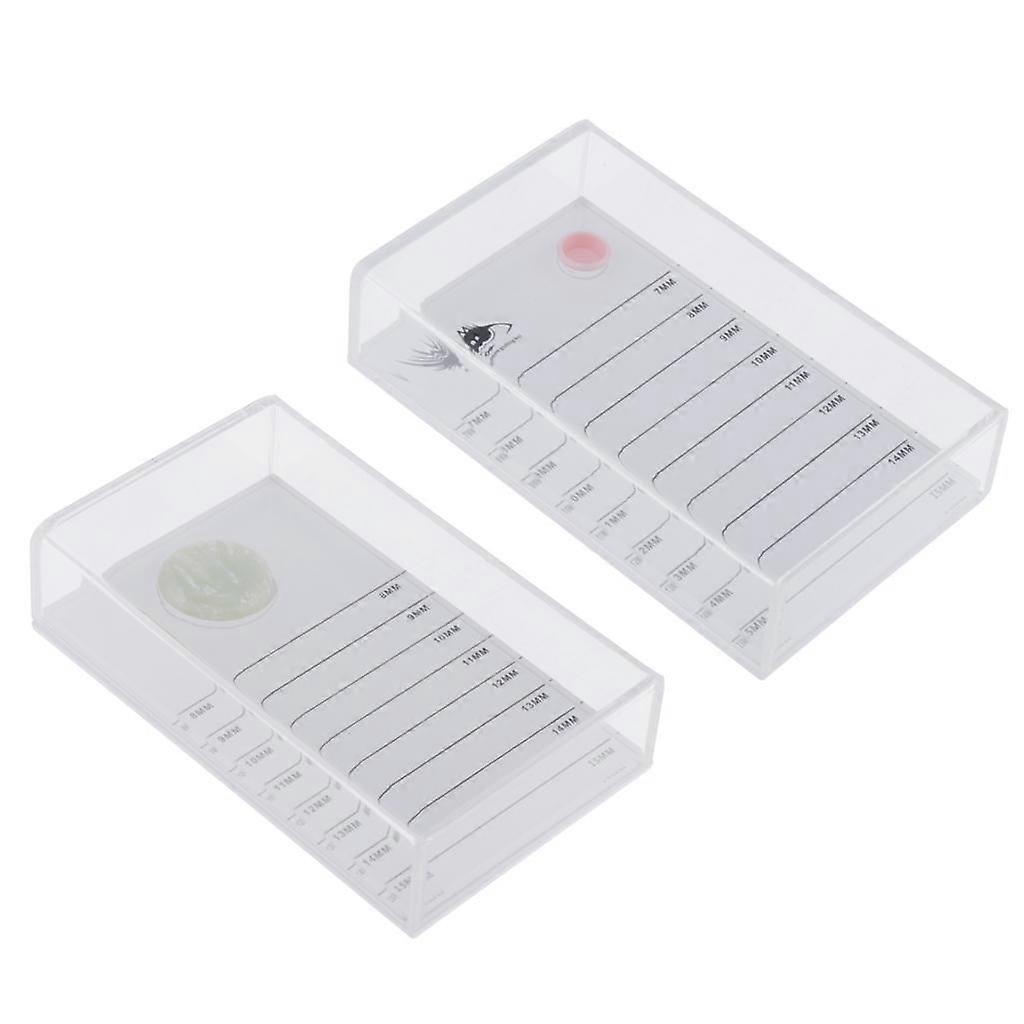 Dust Proof Acrylic Display Case Holder With Jade &Glue Cup