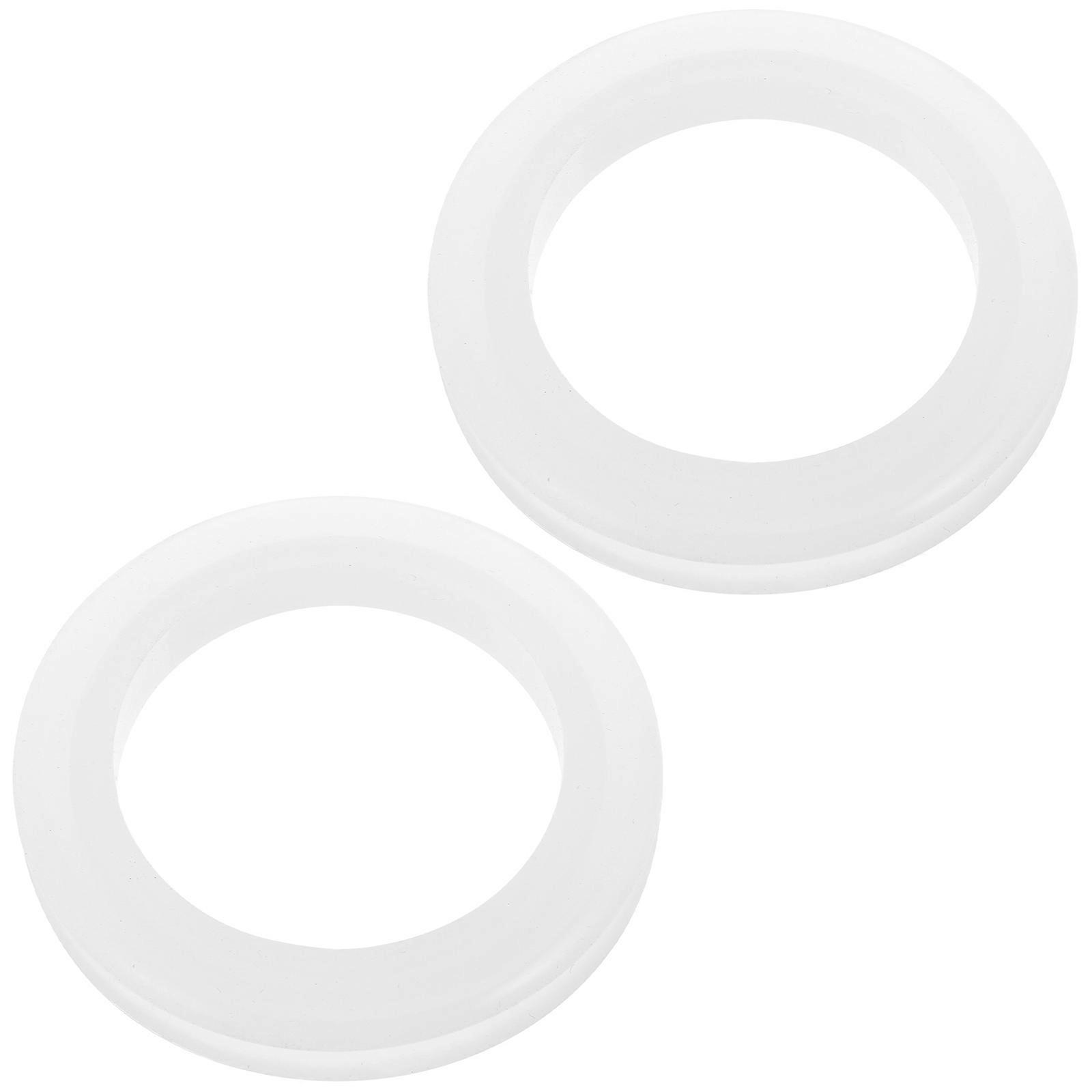 Transparent Silicone Umbrella Plugs for Patio Tables Durable, Heat & Scratch Resistant Garden Parasol Fixing Rings Easy to Install